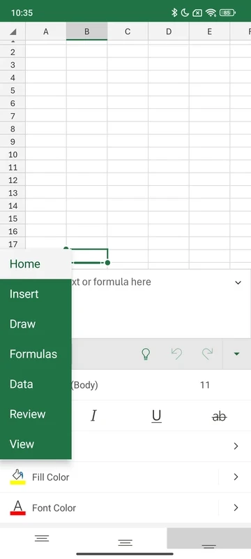 Microsoft Excel — screenshot 3
