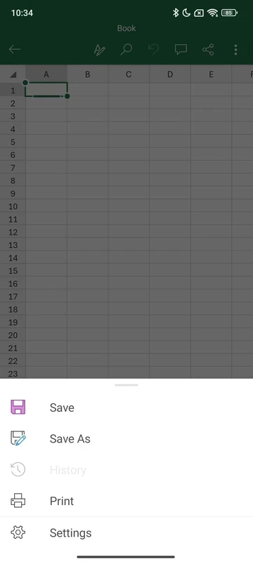 Microsoft Excel — screenshot 5