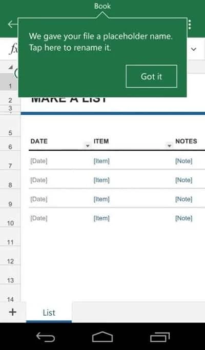 Microsoft Excel — screenshot 6