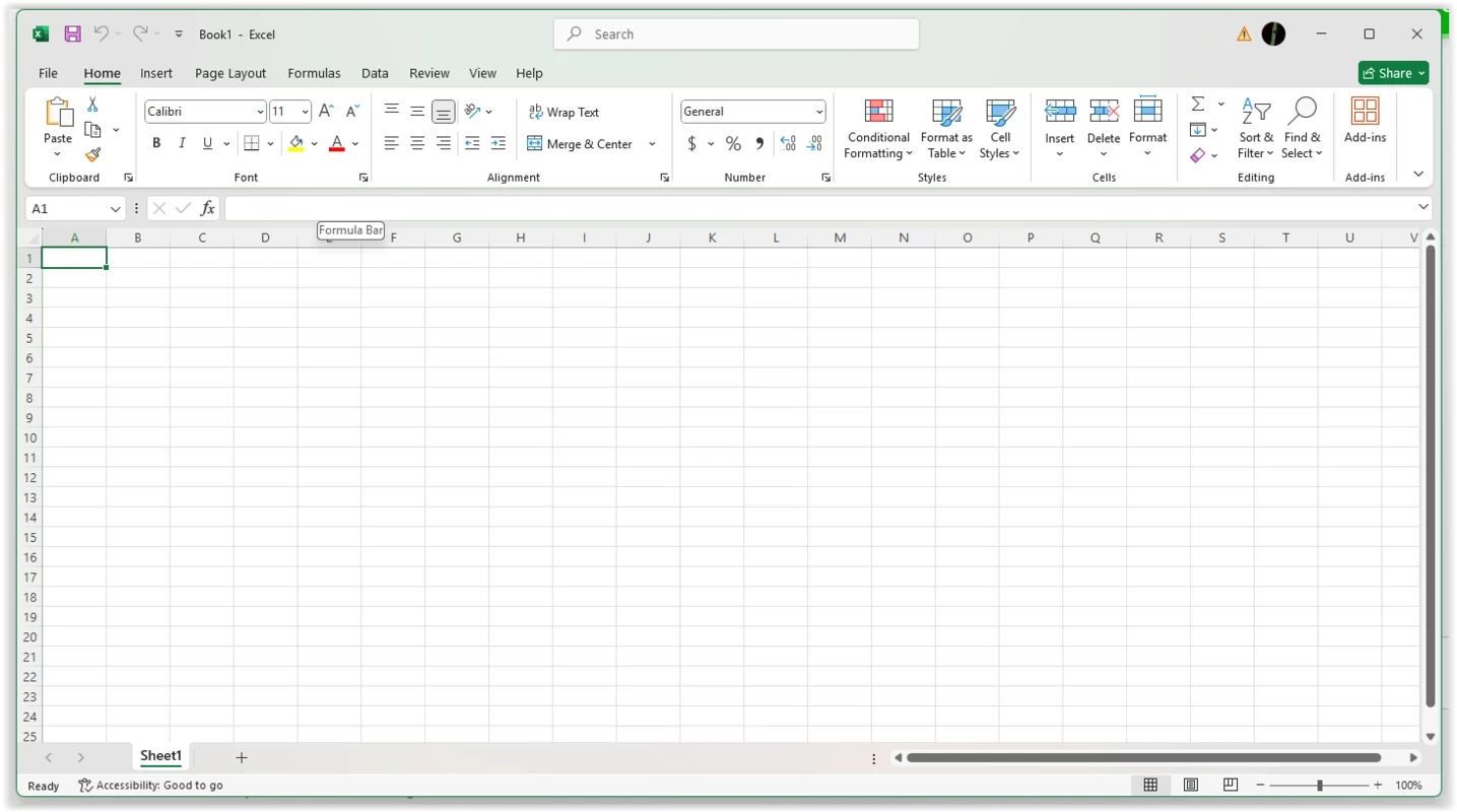 Microsoft Excel — tangkapan layar 4